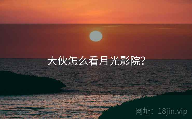 大伙怎么看月光影院？  第2张